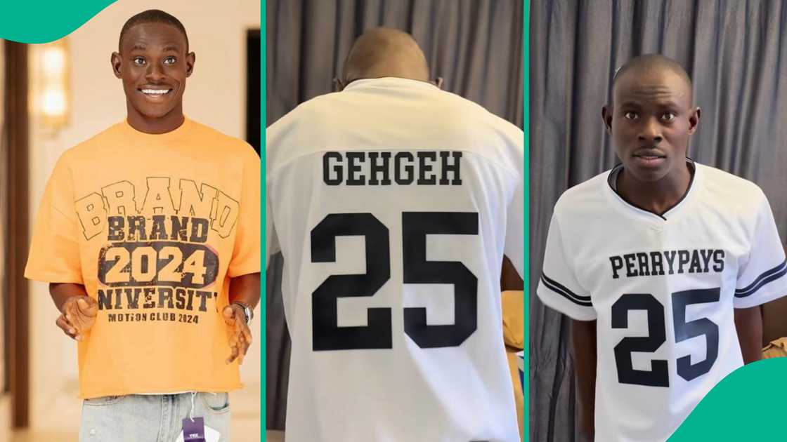 Geh Geh unveils uniform for his student