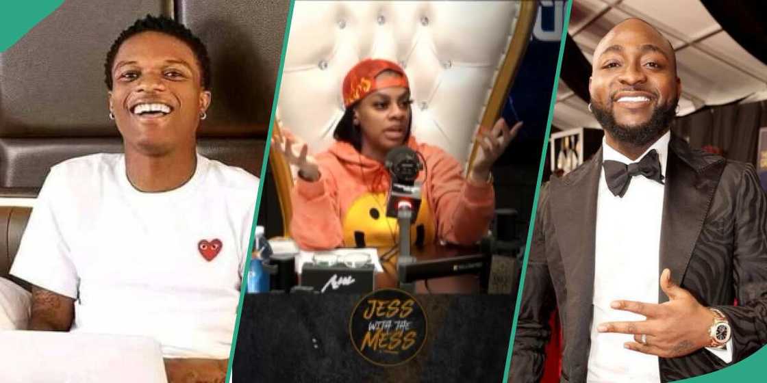 A video of an American OAP revealing the cause of the fight between Wizkid and Davido goes viral. A video of an American OAP revealing the cause of the fight between Wizkid and Davido goes viral.