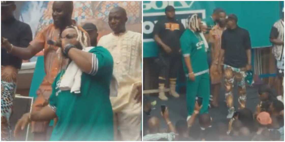 Whitemoney visits Ojuelegba Whitemoney visits Ojuelegba