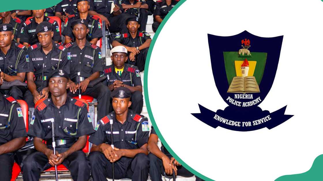 POLAC students (L). POLAC logo (R).