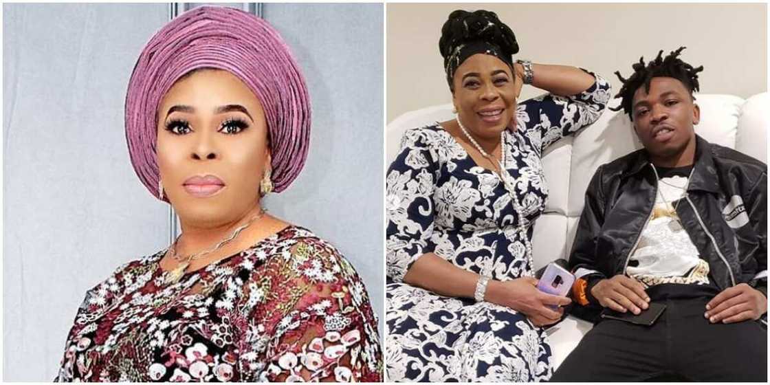 Mayorkun's mum Toyin Adewale speaks on her relationship with him amid fame as a hip-hop star Mayorkun's mum Toyin Adewale speaks on her relationship with him amid fame as a hip-hop star