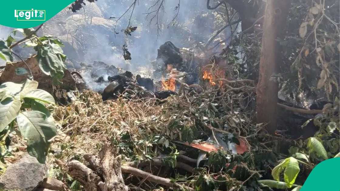 Six people have reportedly died after a helicopter crashed at Mount Ololokwe in Samburu Country, Kenya on Wednesday, August 19.
