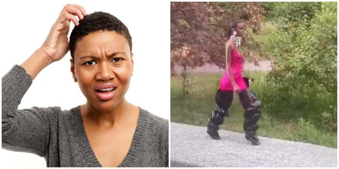 Photos of model, boots. Photos of model, boots.