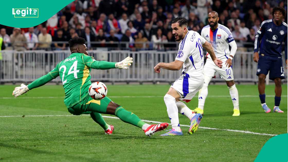 Onana conceded two goals against Lyon Onana conceded two goals against Lyon