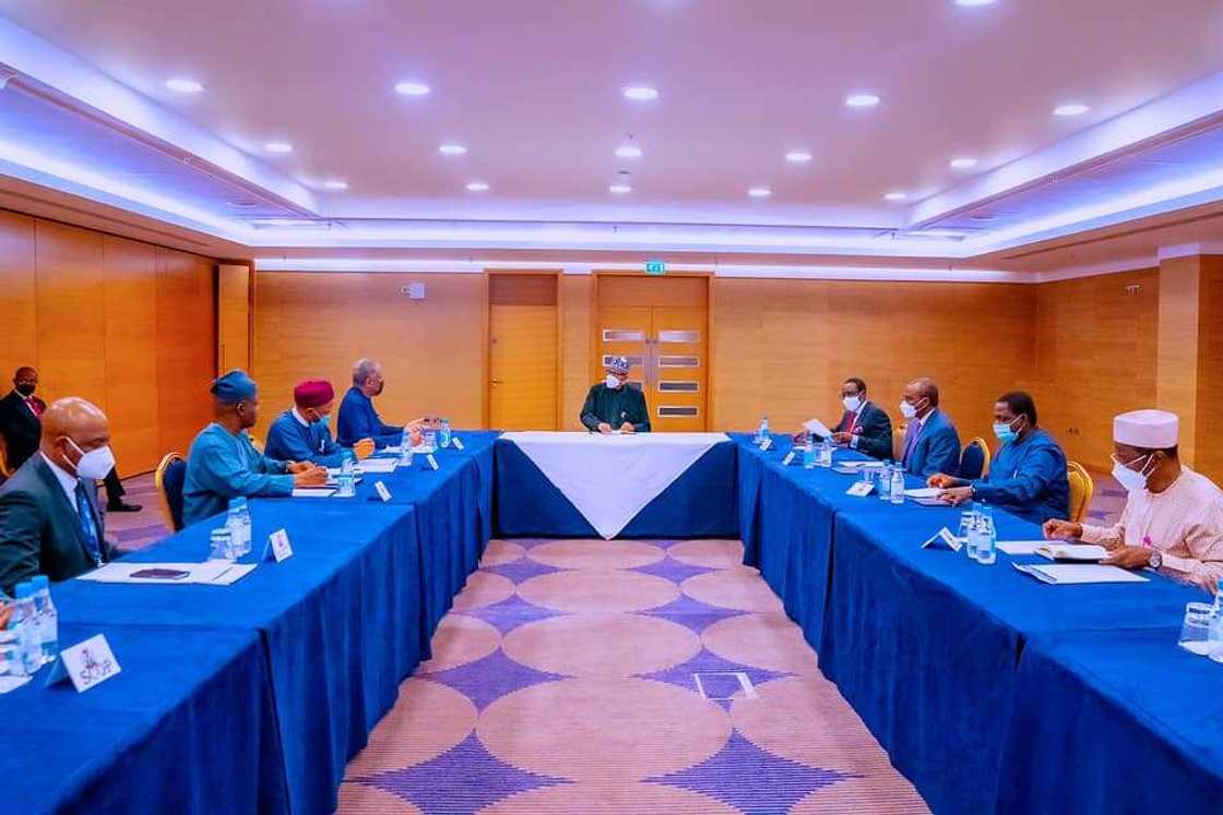 Buhari Strategy Meeting