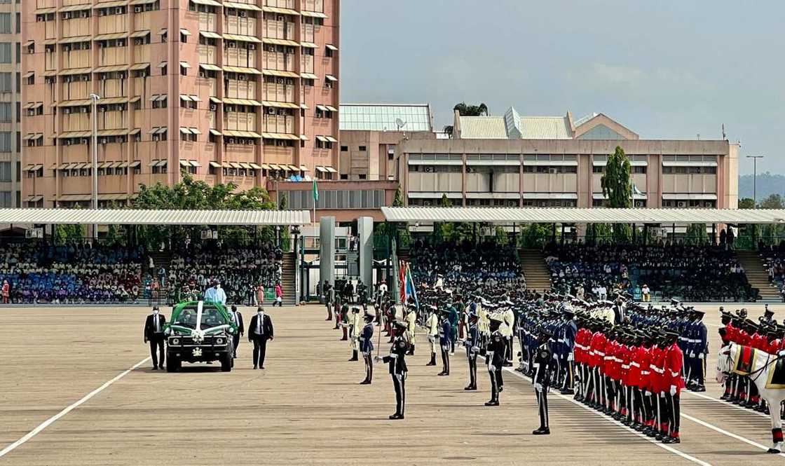 President Buhari at Eagle Square for Democracy Day President Buhari at Eagle Square for Democracy Day