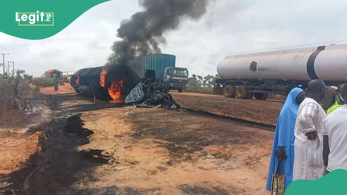 Fuel-Laden Tanker Explodes in Jigawa, Details Emerge Fuel-Laden Tanker Explodes in Jigawa, Details Emerge