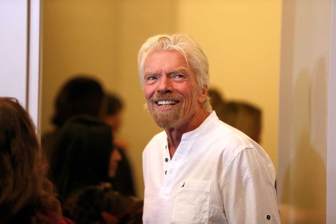 Sir Richard Branson attends the "Branson" New York Premiere at HBO Screening Room