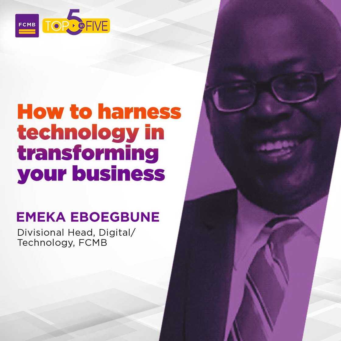 FCMB' Top-5-In-5' Season 2: Business Leaders and Experts Rally Entrepreneurs on Productivity