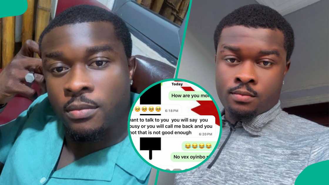 Man triggers emotional reactions by displaying his chat with his mother who is a single mum