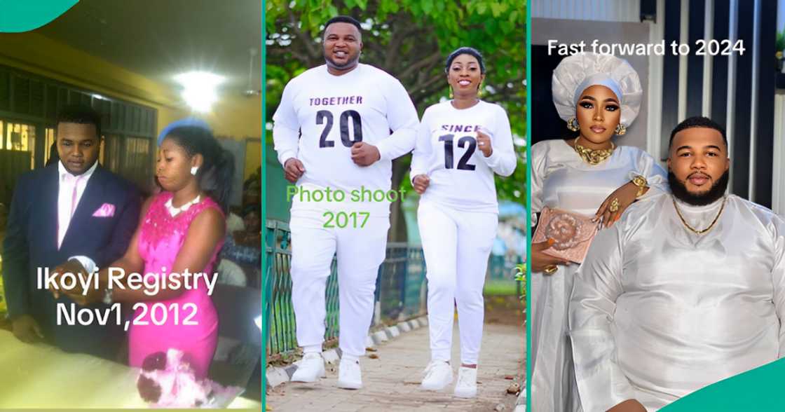 Nigerian couple celebrate 12 years anniversary with throwback pictures Nigerian couple celebrate 12 years anniversary with throwback pictures