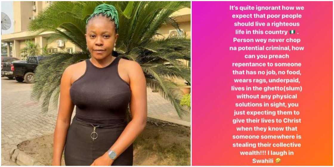 A Hungry Person Is a Potential Criminal: Ifemeludike Says Expecting Poor People to Be Righteous Is Ignorant A Hungry Person Is a Potential Criminal: Ifemeludike Says Expecting Poor People to Be Righteous Is Ignorant