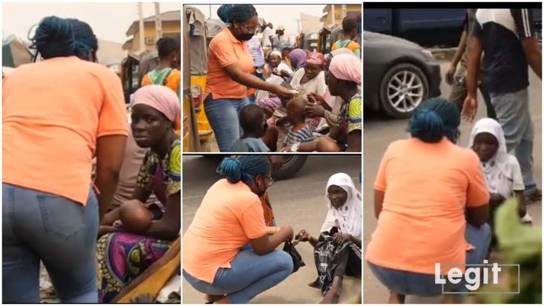 Beggars show rare kidness, gives out money to people in new video Beggars show rare kidness, gives out money to people in new video