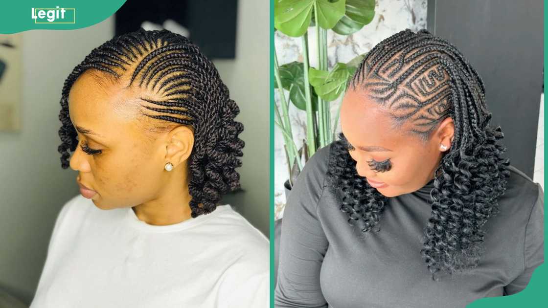 Ghana weaving Shuku hairstyles Ghana weaving Shuku hairstyles