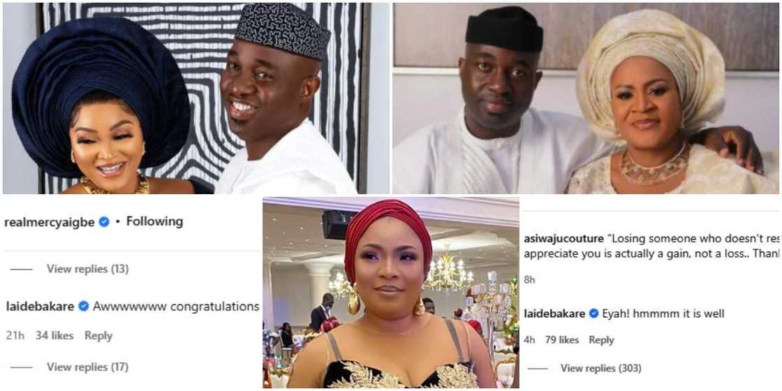 Laide Bakare, Mercy Aigbe Laide Bakare, Mercy Aigbe