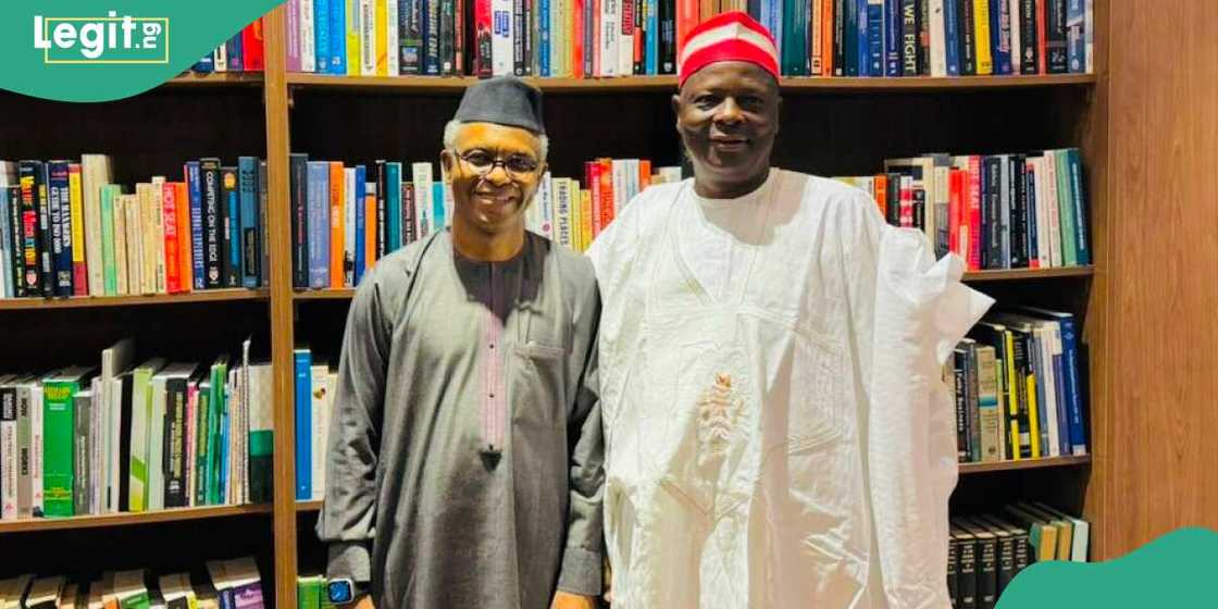 An zargi ziyarar Kwankwaso ga El-Rufai da kulle-kullen siyasa An zargi ziyarar Kwankwaso ga El-Rufai da kulle-kullen siyasa