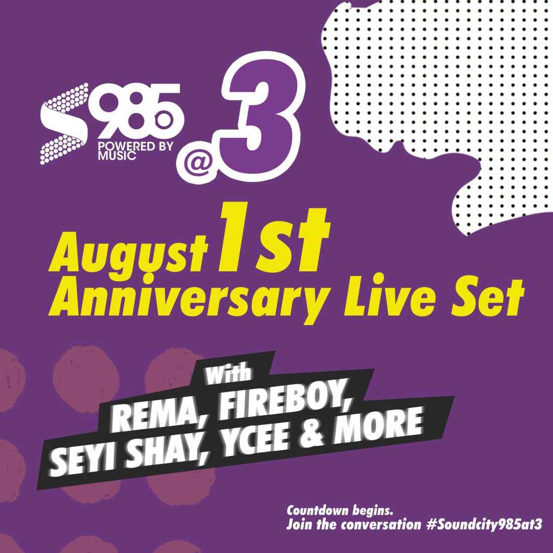 Ycee, Rema perform at #Soundcity985at3 anniversary live sessions Ycee, Rema perform at #Soundcity985at3 anniversary live sessions