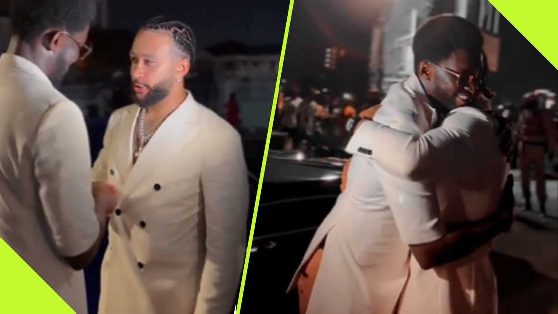 Memphis Depay meets Nana Kwame Bediako. Memphis Depay meets Nana Kwame Bediako.