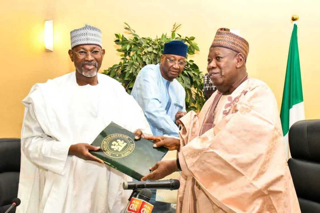 Ganduje appoints Jega Ganduje appoints Jega