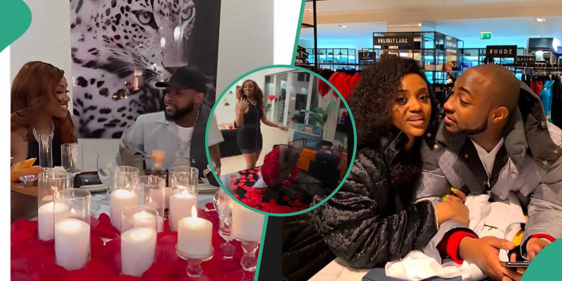 Davido and Chioma spend Valentine's Day together