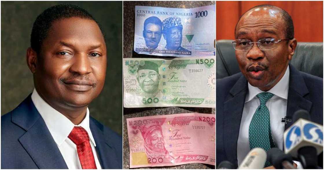 CBN, Bayo Onanuga, APC presidential campaign council, AGF Abubakar Malami, Godwin Emefiele CBN, Bayo Onanuga, APC presidential campaign council, AGF Abubakar Malami, Godwin Emefiele