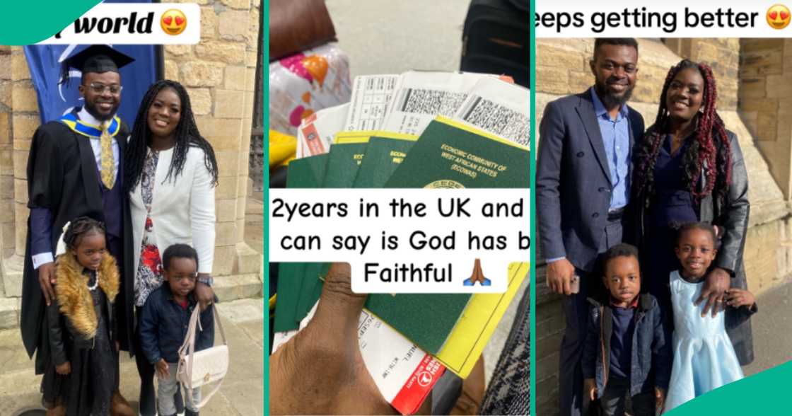 nigerian woman celebrates two year in Uk