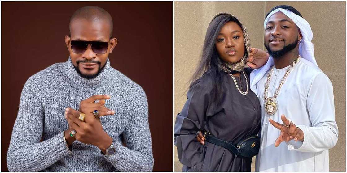 Davido and Chioma, Uche Maduagwu Davido and Chioma, Uche Maduagwu