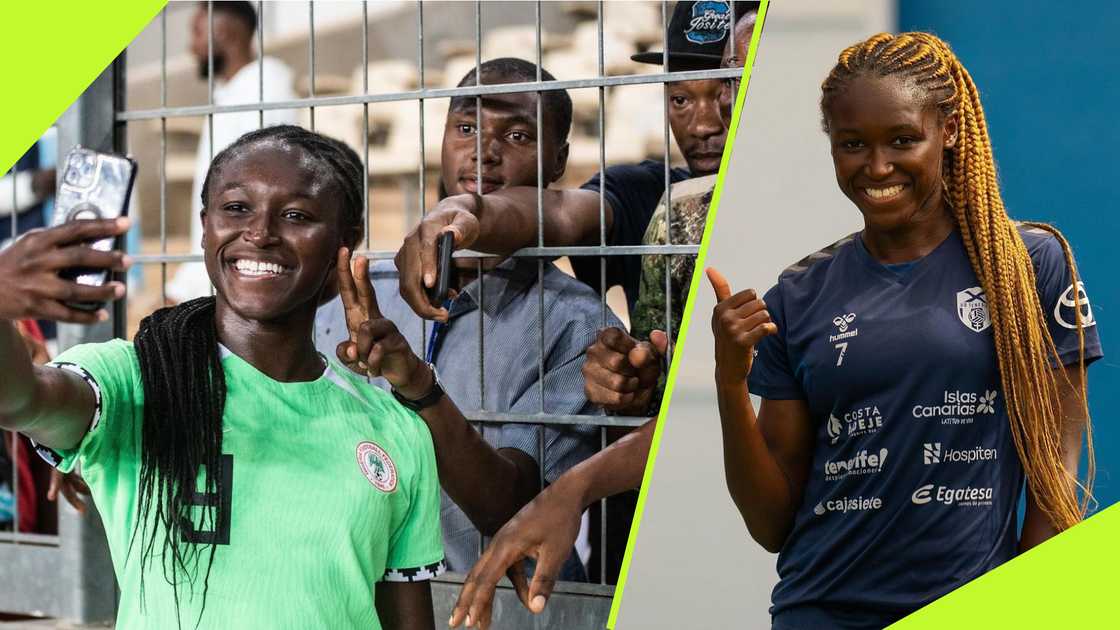 Super Falcons forward Rinsola Babajide