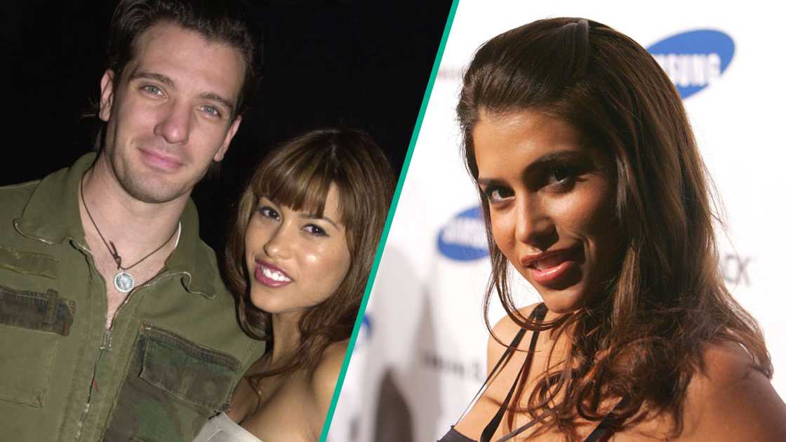 Rachel Sterling and JC Chasez during Party For "Open Your Eyes" Magazine (L). Rachel attends the the Launch of The Samsung BlackJack - Red Carpet (R) Rachel Sterling and JC Chasez during Party For "Open Your Eyes" Magazine (L). Rachel attends the the Launch of The Samsung BlackJack - Red Carpet (R)