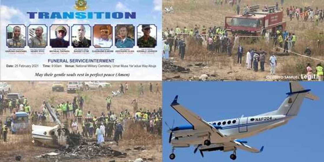 Abuja plane craft: Mourning as NAF discloses full identity of 7 victim officers, announces burial arrangement Abuja plane craft: Mourning as NAF discloses full identity of 7 victim officers, announces burial arrangement