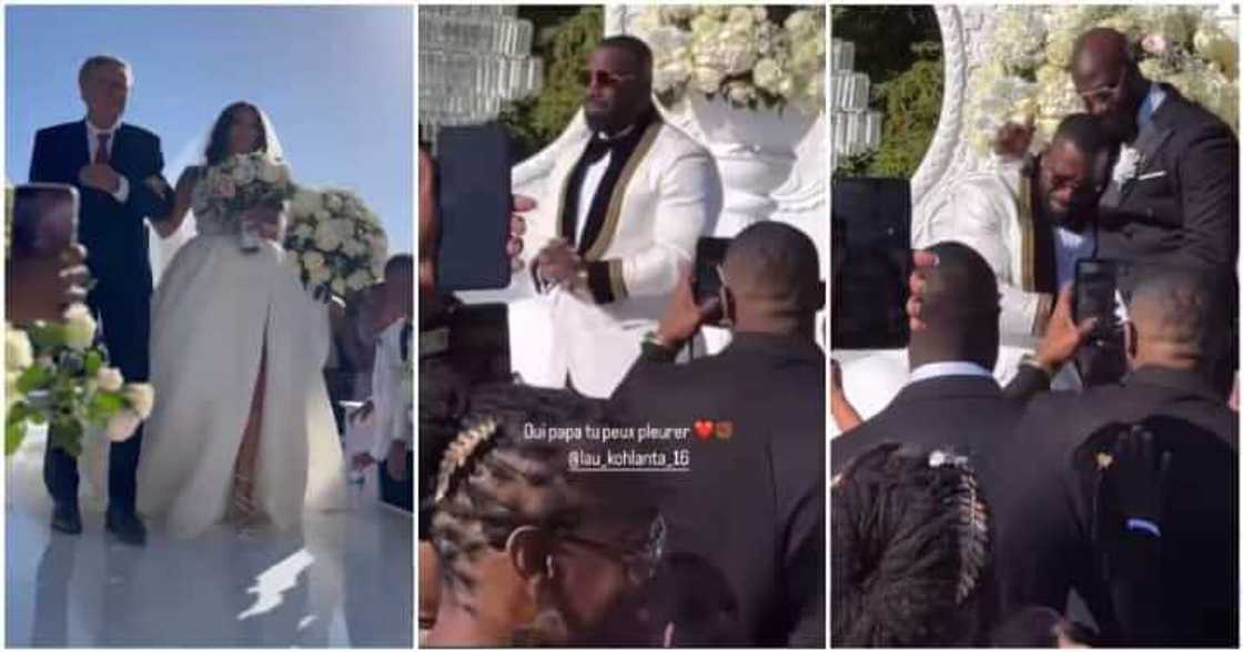 Groom in tears at his wedding Groom in tears at his wedding