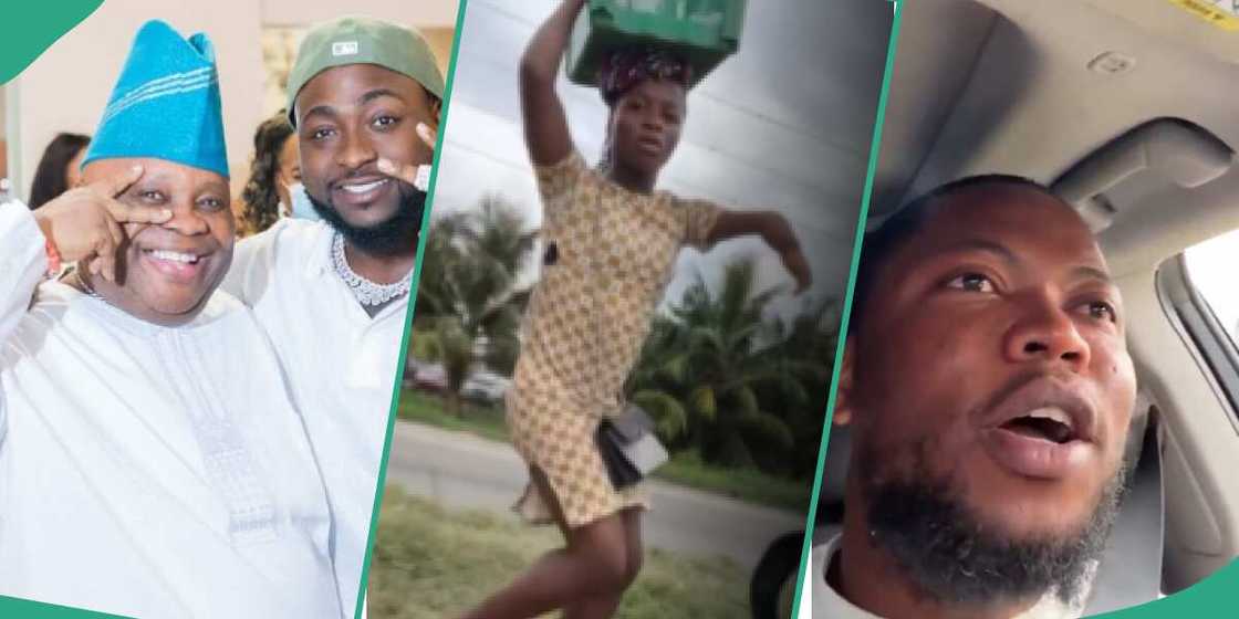 Davido's reaction to video of physically challenged makeup artist from Osun state Davido's reaction to video of physically challenged makeup artist from Osun state