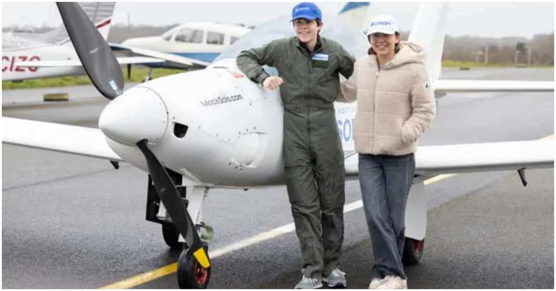 Mack Rutherford and his sister Zara. Mack Rutherford and his sister Zara.