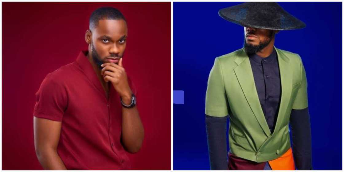 Photos of BBNaija Prince.