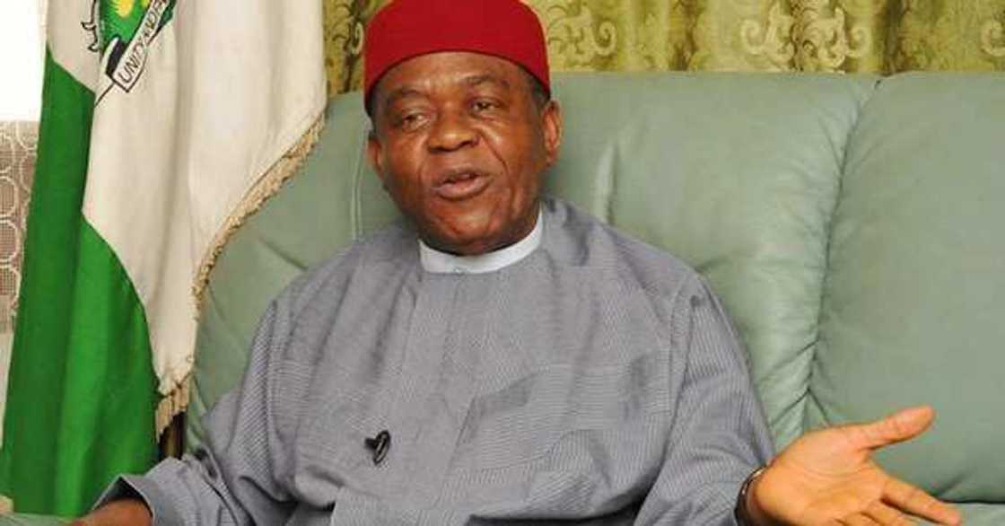 Stop chasing shadow, I am not the owner of EFCC-marked property in Abia - Orji Stop chasing shadow, I am not the owner of EFCC-marked property in Abia - Orji