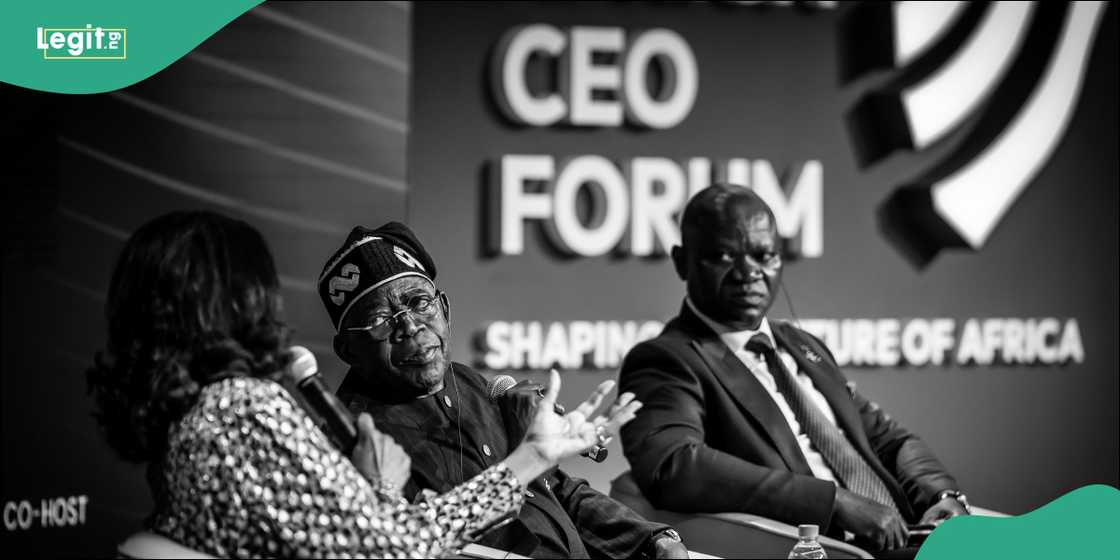 President Bola Tinubu said his administration achieved economic stability