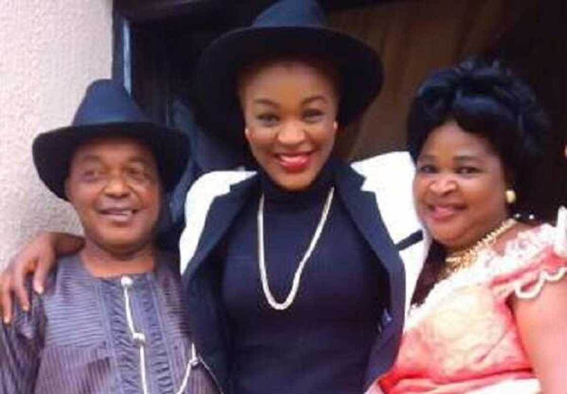 chacha eke with parents chacha eke with parents