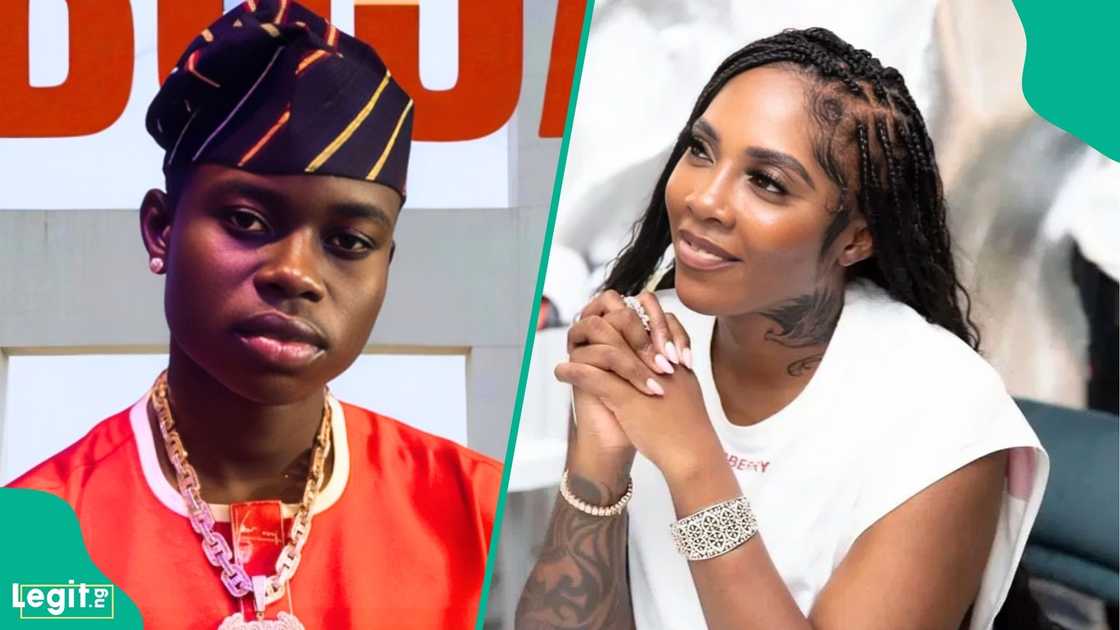 Peller gifts Tiwa Savage $3,000 in TikTok virtual gifts to appreciate her for his first private jet experience