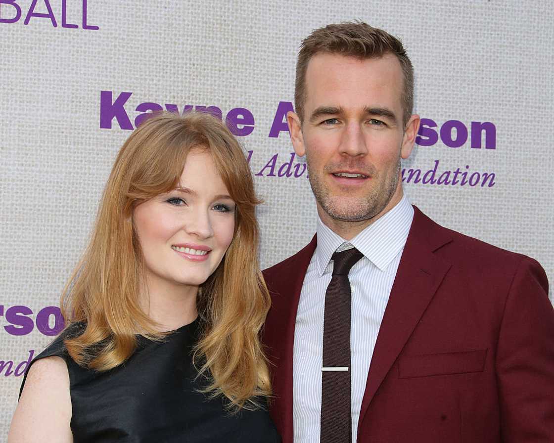 James Van Der Beek and Kimberly at the 14th annual Chrysalis Butterfly Ball James Van Der Beek and Kimberly at the 14th annual Chrysalis Butterfly Ball