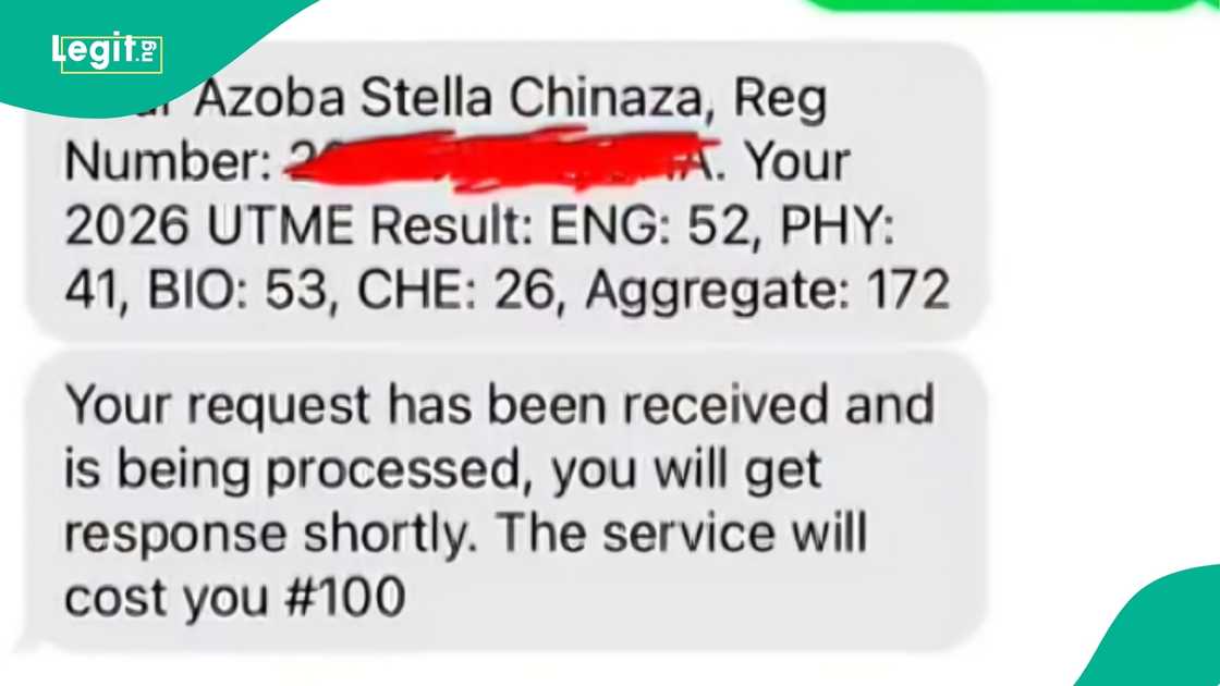 Student reacts emotionally after seeing UTME 2026 result of 172, highlighting disappointment and concerns about admission into nursing. Student reacts emotionally after seeing UTME 2026 result of 172, highlighting disappointment and concerns about admission into nursing.