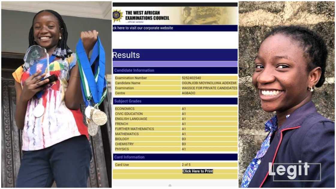 2022 WAEC results/smart student in Nigeria.