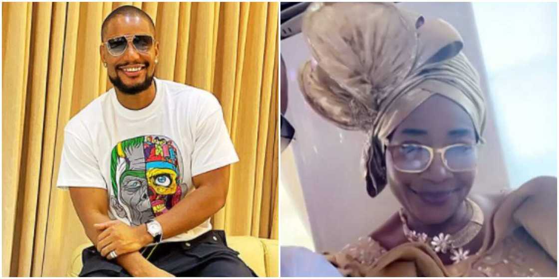 Alexx Ekubo shows off beautiful mum Alexx Ekubo shows off beautiful mum