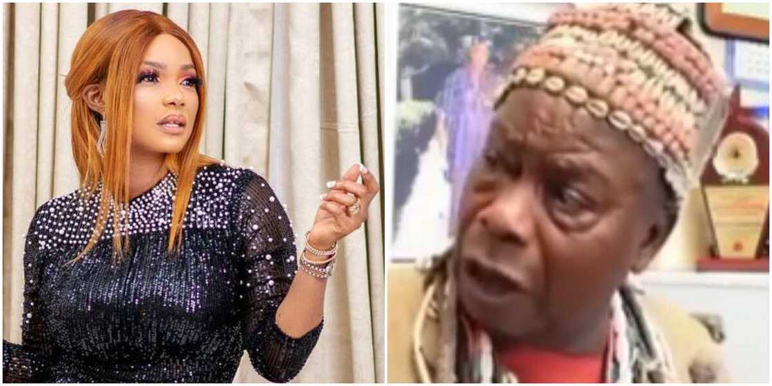 Actress Iyabo Ojo reacts as traditionalist who cursed her allegedly dies