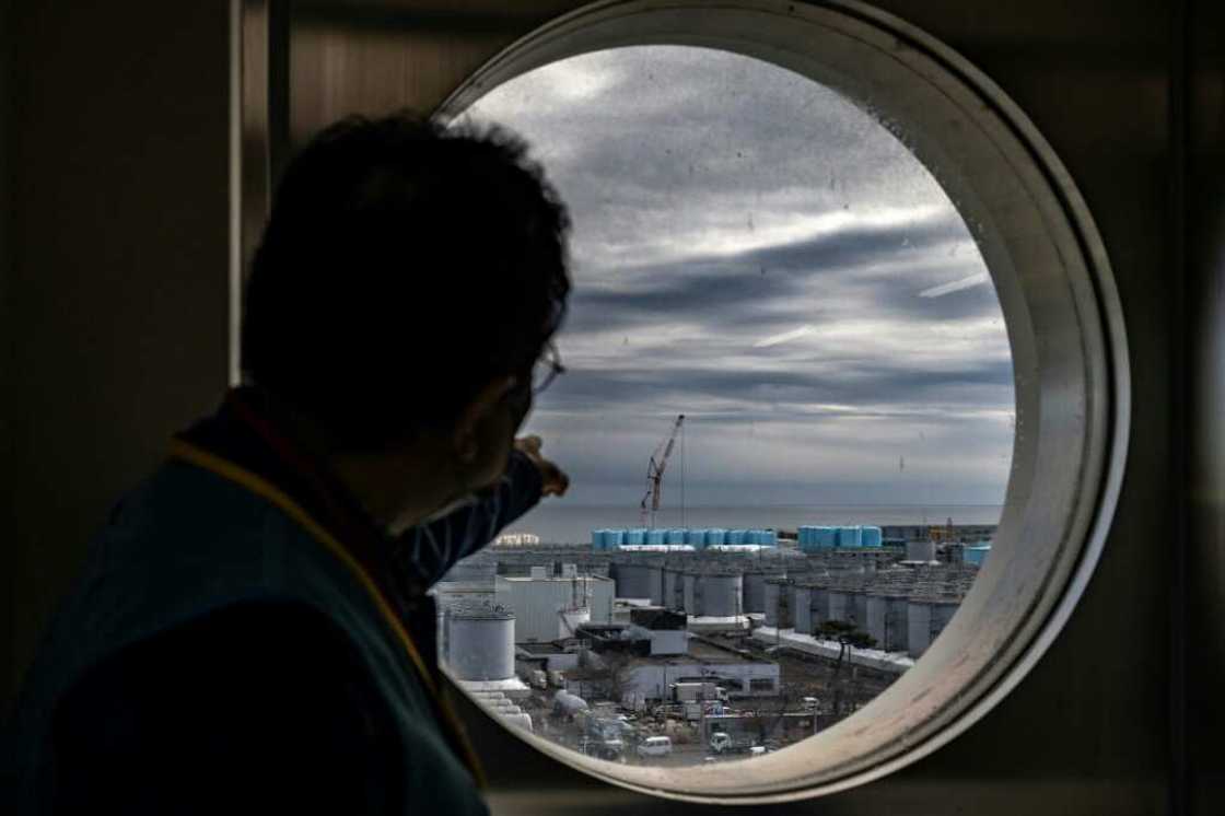 The nuclear power plant generates 100,000 litres (3,500 cubic feet) of contaminated water a day The nuclear power plant generates 100,000 litres (3,500 cubic feet) of contaminated water a day