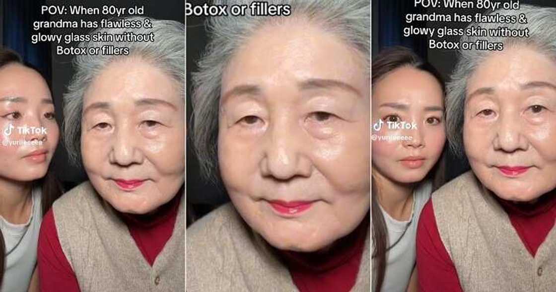 80-year-old woman shares secret to flawless skin