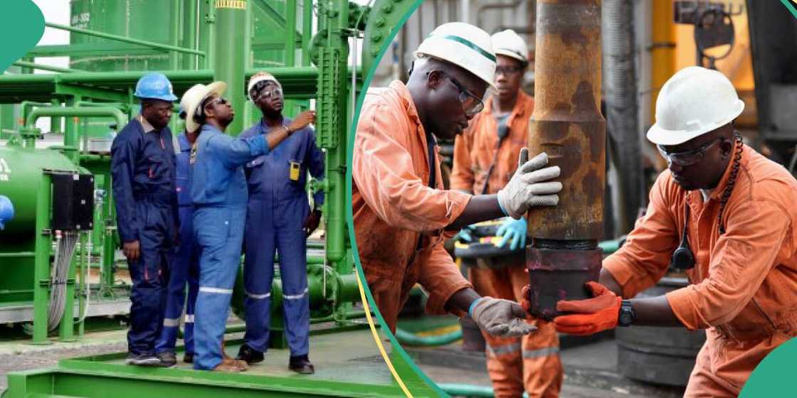 Four Nigerian oil firms report huge profits Four Nigerian oil firms report huge profits