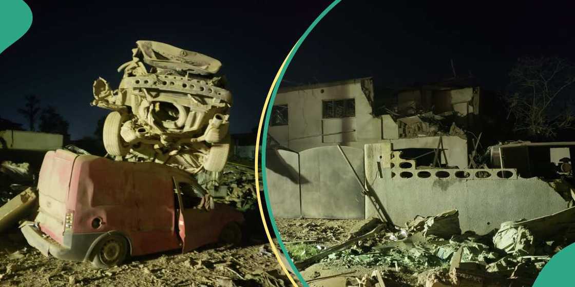 NEMA's report confirmed that the explosion happened at about 7:30 pm on Tuesday, Jan. 16 NEMA's report confirmed that the explosion happened at about 7:30 pm on Tuesday, Jan. 16