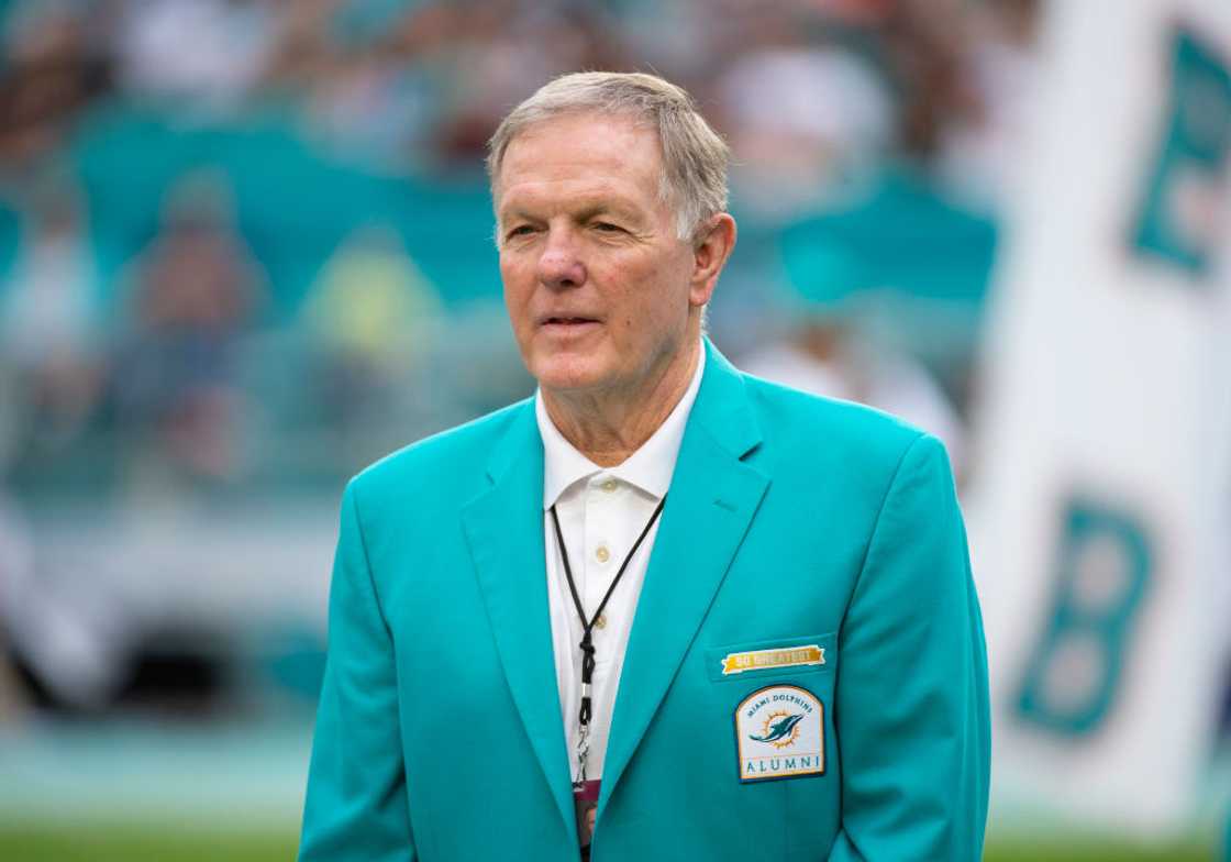 Bob Griese at the Hard Rock Stadium in Miami Gardens, Florida.