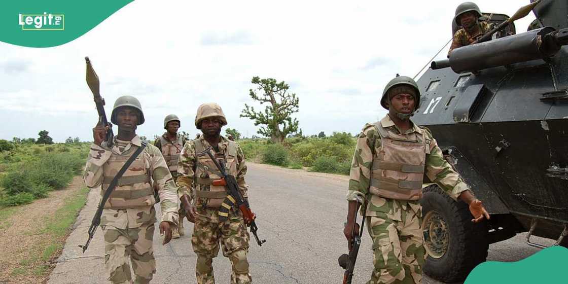 Sojoji sun yi arangama da yan ta'adda a Borno Sojoji sun yi arangama da yan ta'adda a Borno
