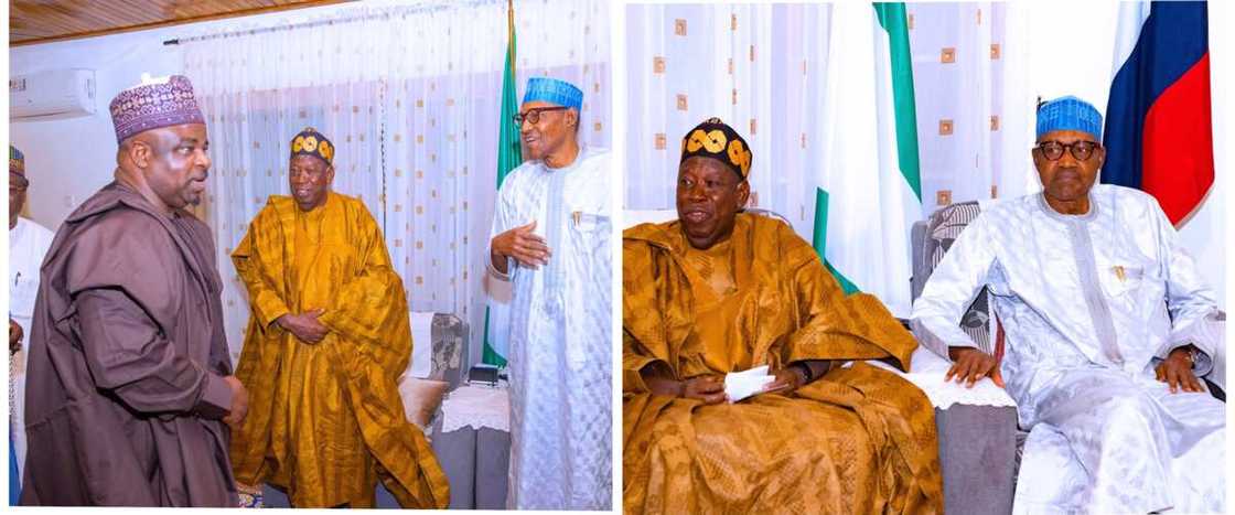 Buhari da Ganduje Buhari da Ganduje